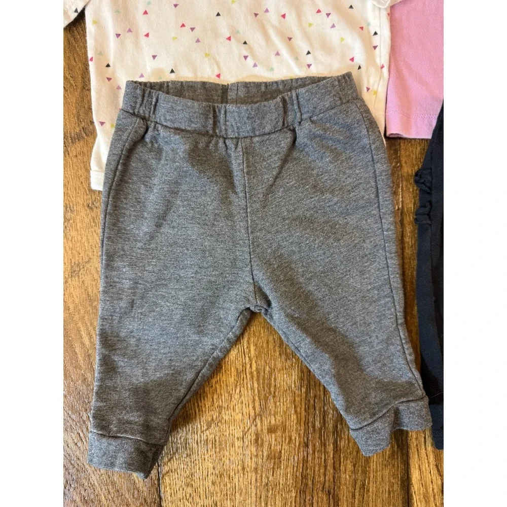Baby Girl 3 Months Outfits Leggings Pants Shirts Long Sleeve Clothes Lot Penguin